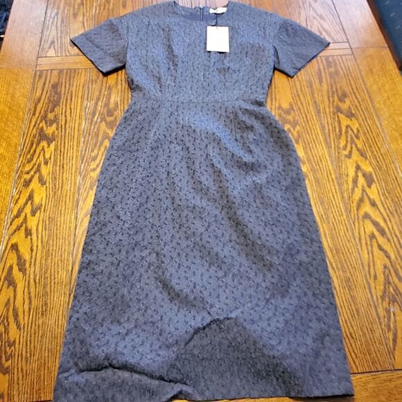 NWT MM Lafleur the Gayle vine jacquard blue orbits dre - Picture 3 of 7